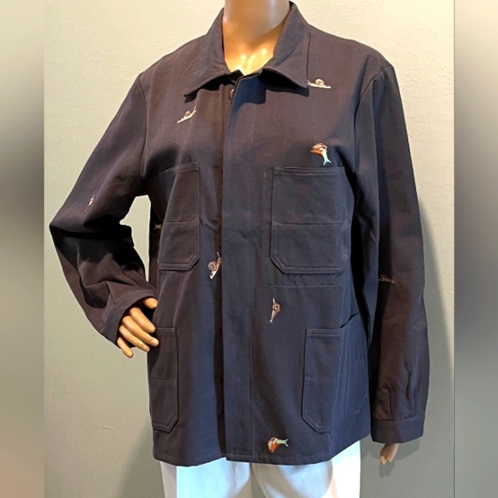 Tallulah Willis Wyllis Snail Jacket Size Medium Unisex. New in‎ Plastic P…